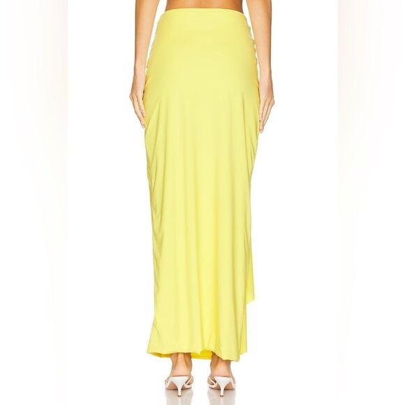 Maygel Coronel Crisol Maxi Skirt in Mimosa one size NWOT - Picture 3 of 7